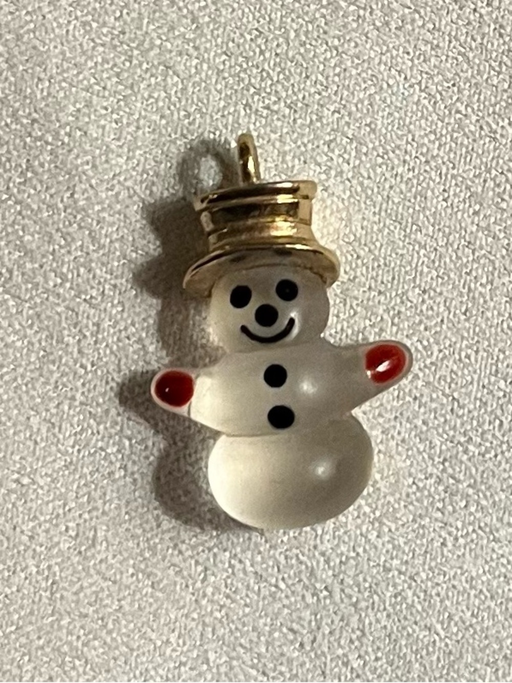 Vintage 1980s Avon "Mr. Frosty" Pendant